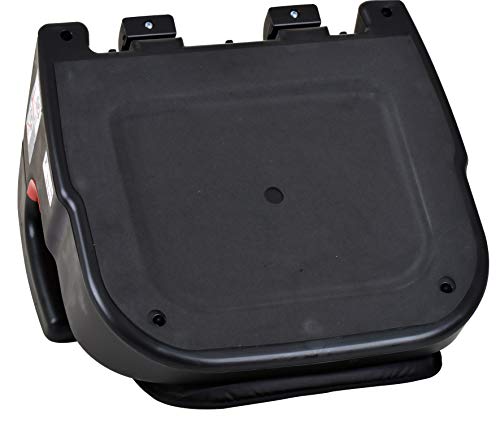 Assento Para Auto Protege Mesclado Preto Burigotto - Base fechada para proteger o banco do carro