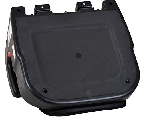 Assento Para Auto Protege Mesclado Preto Burigotto - Base fechada para proteger o banco do carro
