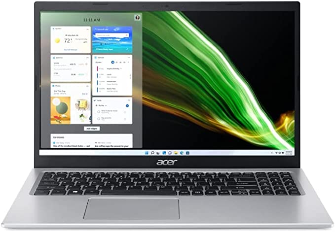 ACER Notebook Aspire 5 A515-56-32PG, Intel Core I3 11ª geração, 4GB, 256GB SDD, Windows11, Prata